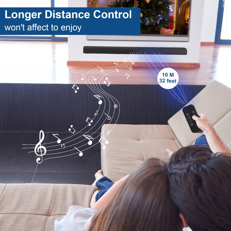 Motiexic Remote Control for Bose Solo 5 10 15 Series II TV Sound System/ 732522-1110 418775 431974 845194 838309-1100 TV Soundbar Sound System with CR2025 Battery Inside - Image 5